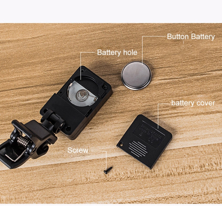 JOYO JT-01 Clip Type Universal String Instrument Tuner Multi-Function Guitar Electronic Tuner with Digital Display, Size: 4.5 x 4 x 2.4cm