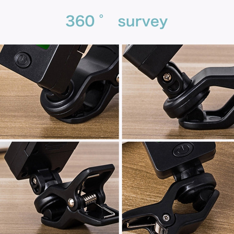 JOYO JT-01 Clip Type Universal String Instrument Tuner Multi-Function Guitar Electronic Tuner with Digital Display, Size: 4.5 x 4 x 2.4cm