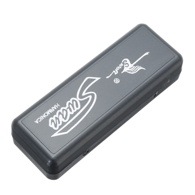 Swan SW1020-7 10 Holes Diatonic Blues Harp Harmonica Adult Student Children Beginner Instruments