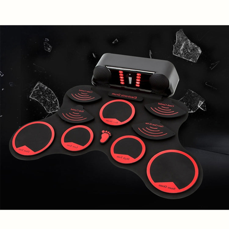 Portable Adult Beginner Children Hand Roll Electronic Drum