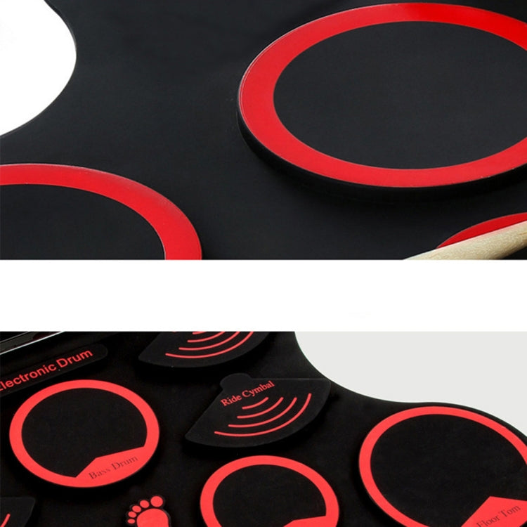 Portable Adult Beginner Children Hand Roll Electronic Drum