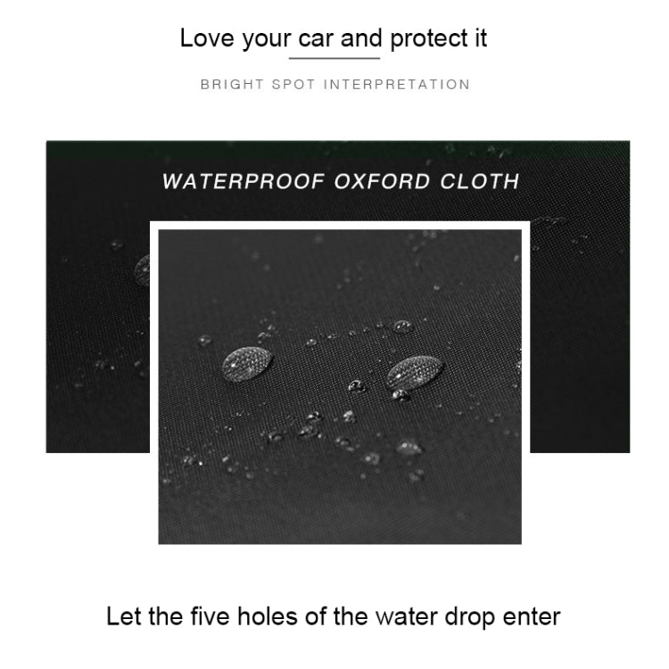 210D Oxford Cloth Motorcycle Electric Car Rainproof Dust-proof Cover, Size: XXL