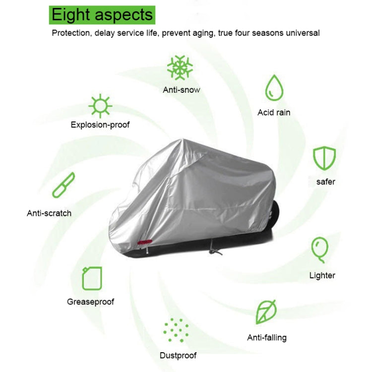 210D Oxford Cloth Motorcycle Electric Car Rainproof Dust-proof Cover, Size: XXL