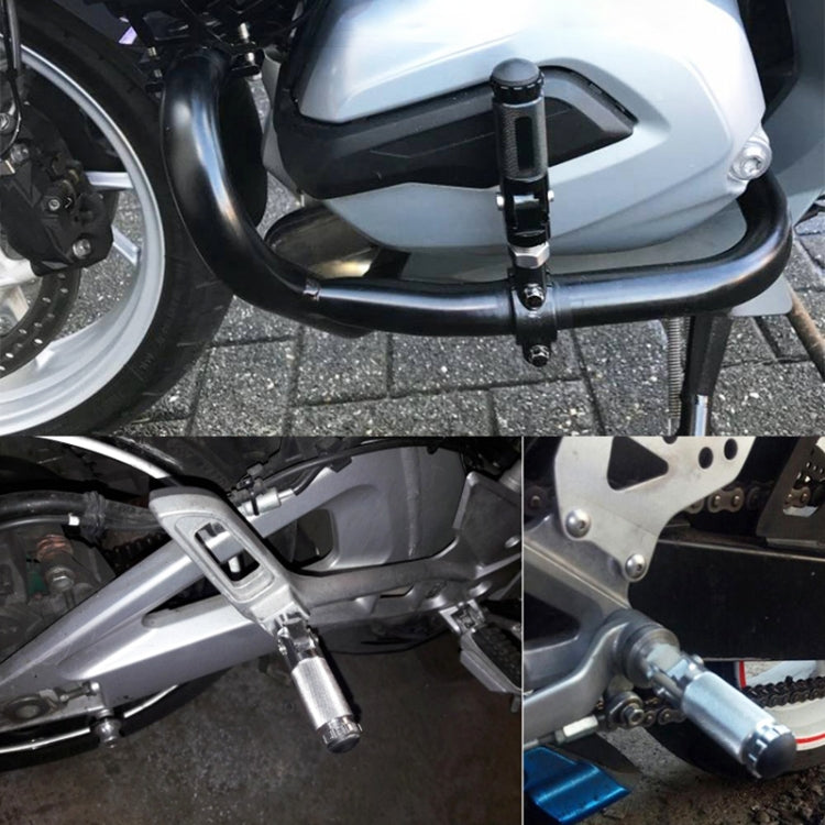 Speedpark 1 Pair Universal Folding Footrests Footpegs Foot Rests Pegs Rear Pedals Set 8mm Install Bolts