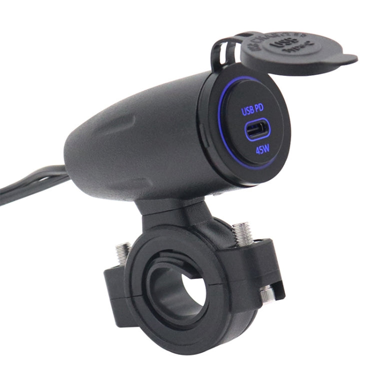 C5931-Z Motorcycle 45W PD Fast Charge + QC3.0 Dual Interface Charger