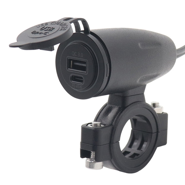 C5931-Z Motorcycle 45W PD Fast Charge + QC3.0 Dual Interface Charger