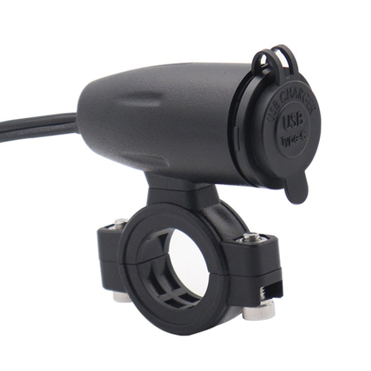 C5931-Z Motorcycle 45W PD Fast Charge + QC3.0 Dual Interface Charger