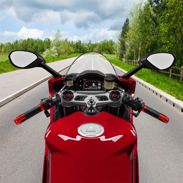 CS-764A1 12V Motorcycle Scooter Aluminum Alloy Electric Hand Grip Cover Heated Grip Handlebar