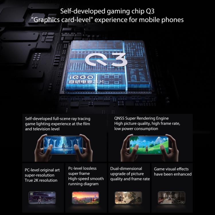 vivo iQOO 15, 12GB+256GB, 6.85 inch Android 16 OriginOS 6 Snapdragon 8 Elite Gen 5 Octa Core, OTG, NFC, Network: 5G, Support Google Play