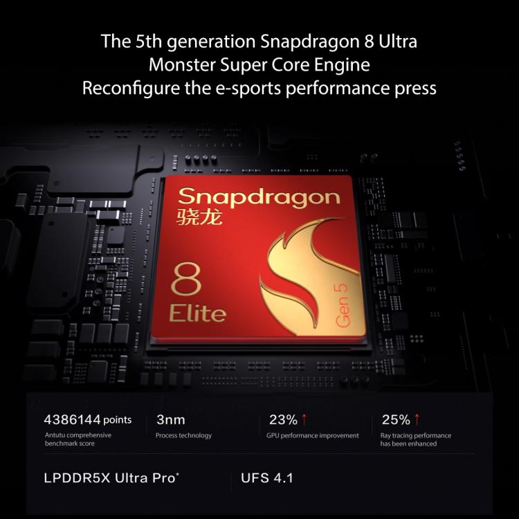 vivo iQOO 15, 16GB+512GB, 6.85 inch Android 16 OriginOS 6 Snapdragon 8 Elite Gen 5 Octa Core, OTG, NFC, Network: 5G, Support Google Play