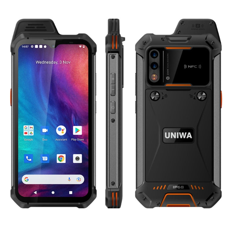 IP68 Waterproof Dustproof Shockproof, 5000mAh Battery, 6.3 inch Android 11 MTK6765 Helio P35 Octa Core up to 2.35GHz, Network: 4G, NFC, OTG