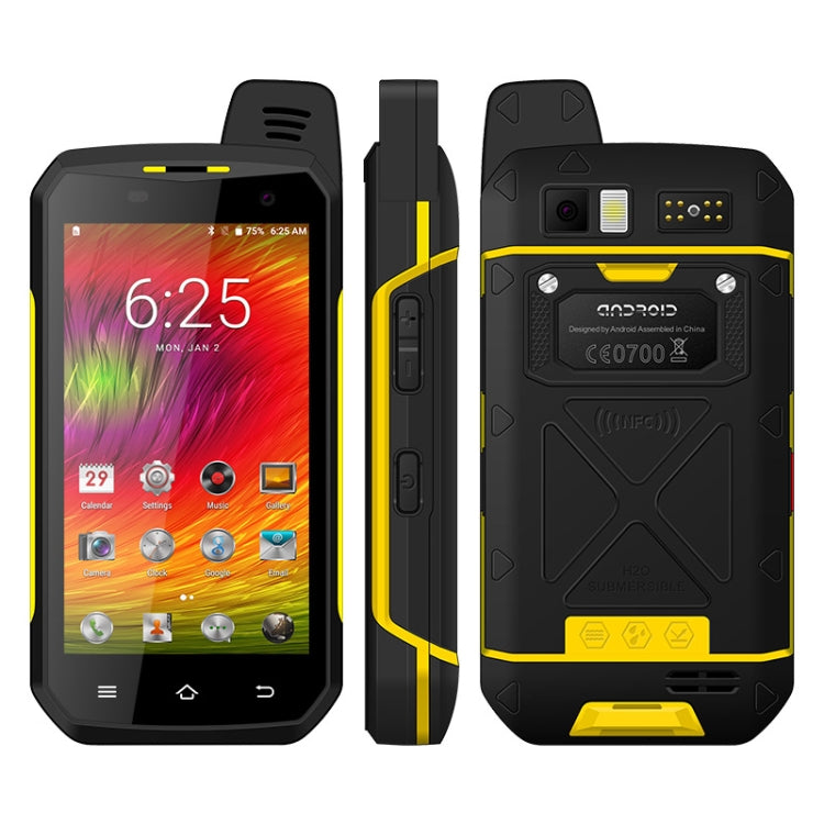 IP68 Waterproof Dustproof Shockproof, 5000mAh Battery, 4.7 inch Android 9.0 MTK6762 Octa Core up to 2.0GHz, Network: 4G, NFC, OTG