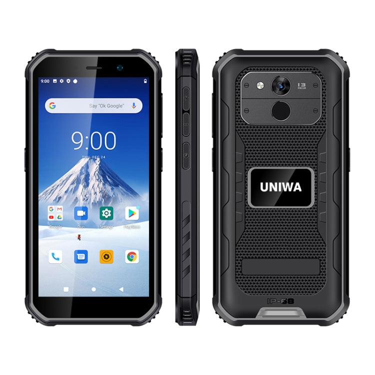 IP68 Waterproof Dustproof Shockproof, 5.5 inch Android 10.0 MTK6739 Quad Core up to 1.25GHz, Network: 4G, NFC, OTG