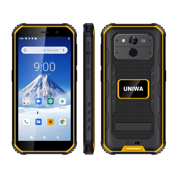 IP68 Waterproof Dustproof Shockproof, 5.5 inch Android 10.0 MTK6739 Quad Core up to 1.25GHz, Network: 4G, NFC, OTG
