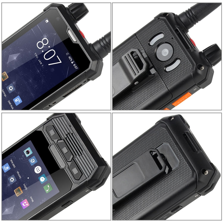 IP67 Waterproof Dustproof Shockproof, 4.0 inch Android 8.1 Qualcomm Snapdragon SDM450 Octa Core up to 1.8GHz, Network: 4G, NFC, POC, SOS, OTG