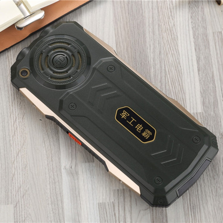 Waterproof Shockproof Dustproof, 4800mAh Battery, 2.4 inch, 21 Keys, Bluetooth, LED Flashlight, FM, SOS, Dual SIM, Network: 2G