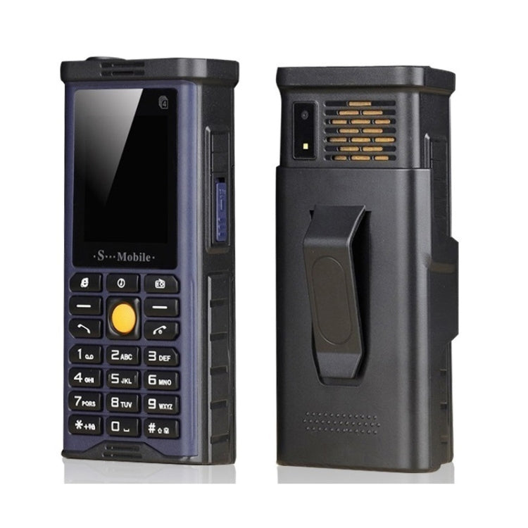 Waterproof Shockproof Dustproof, 2400mAh Battery, 2.2 inch, 21 Keys, LED Flashlight, FM, Quad SIM, with Antenna