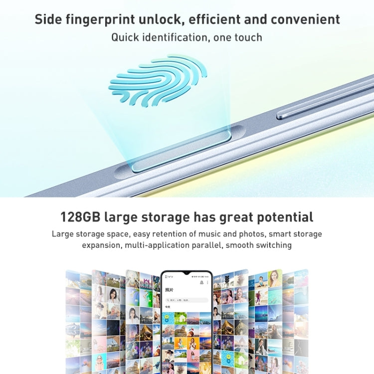 Dual Back Cameras, Side Fingerprint Identification, 5000mAh Battery, 6.5 inch Magic UI 5.0 (Android R) Qualcomm Snapdragon 480 Plus Octa Core up to 2.2GHz, Network: 5G, Not Support Google Play