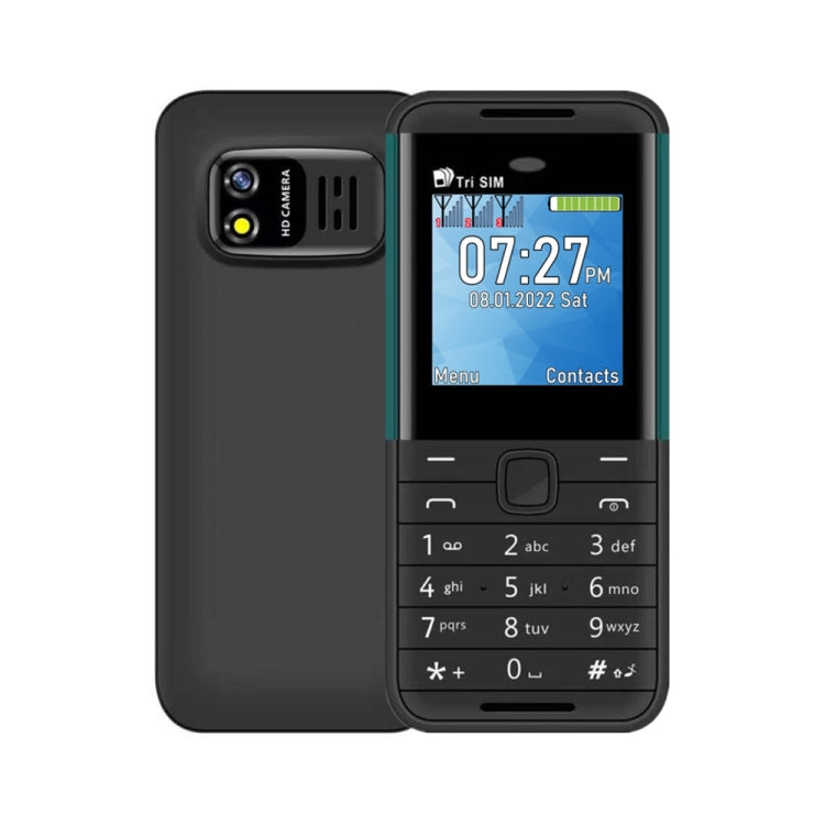 1.33 inch, MTK6261D, 21 Keys, Support Bluetooth, FM, Magic Sound, Auto Call Record, GSM, Triple SIM