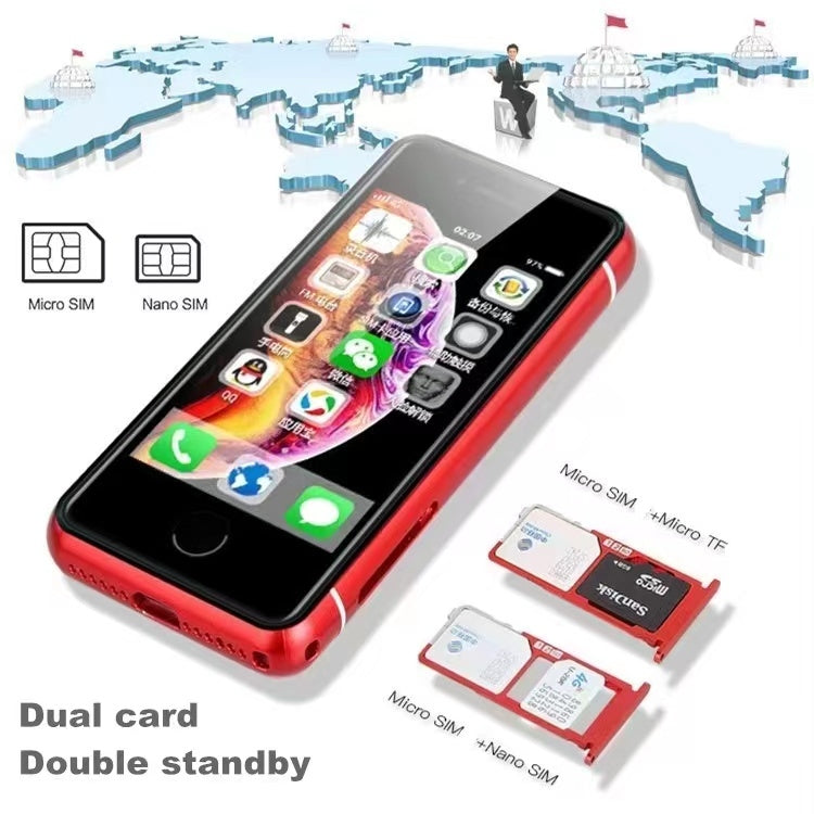 2.5 inch MTK6580 Quad Core up to 1.3GHz, Bluetooth, WiFi, FM, Network: 3G, Dual SIM