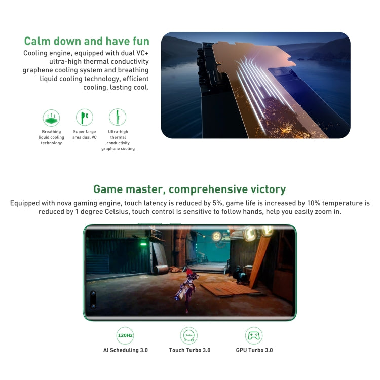 Dual Back + Dual Front Cameras, Screen Fingerprint Identification, 6.78 inch HarmonyOS Qualcomm Snapdragon 778G 4G Octa Core up to 2.4GHz, Network: 4G, OTG, NFC, Not Support Google Play