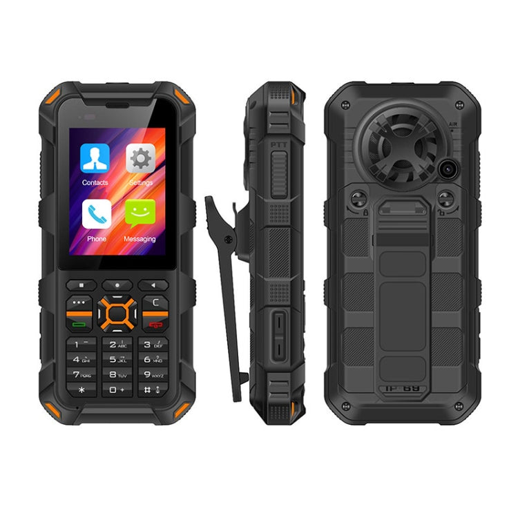 UNIWA F20 Walkie Talkie Rugged Phone, 1GB+8GB, 2.4 inch Android 8.0 Go Mediatek MT6739 Quad Core up to 1.5GHz, Network: 4G, Dual SIM, PoC, SOS