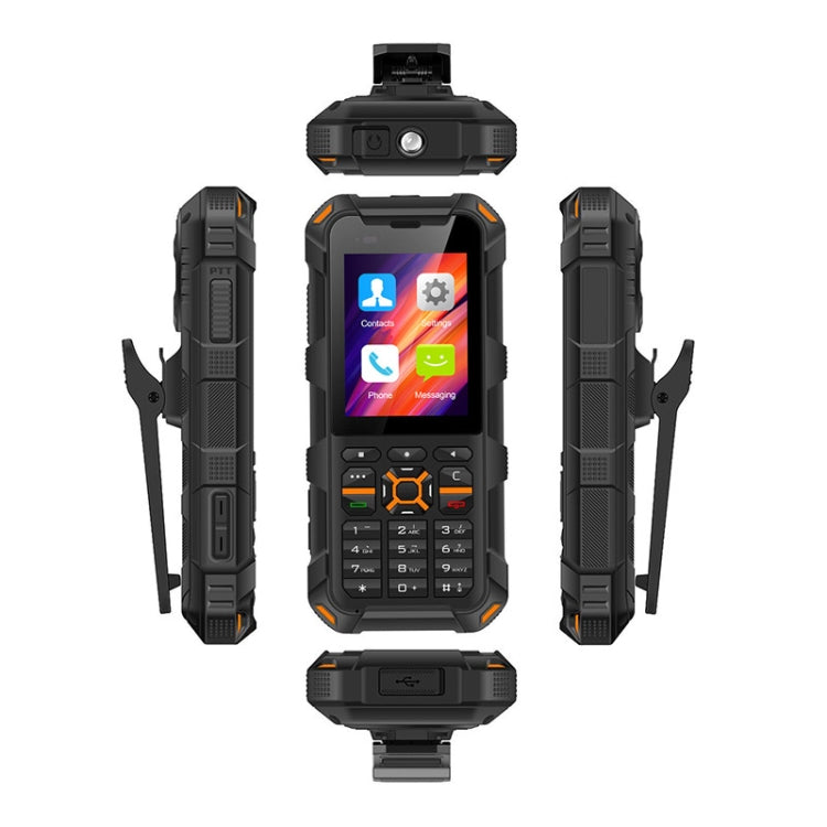 UNIWA F20 Walkie Talkie Rugged Phone, 1GB+8GB, 2.4 inch Android 8.0 Go Mediatek MT6739 Quad Core up to 1.5GHz, Network: 4G, Dual SIM, PoC, SOS