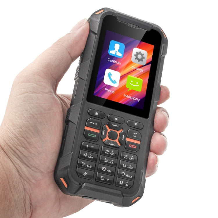 UNIWA F20 Walkie Talkie Rugged Phone, 1GB+8GB, 2.4 inch Android 8.0 Go Mediatek MT6739 Quad Core up to 1.5GHz, Network: 4G, Dual SIM, PoC, SOS