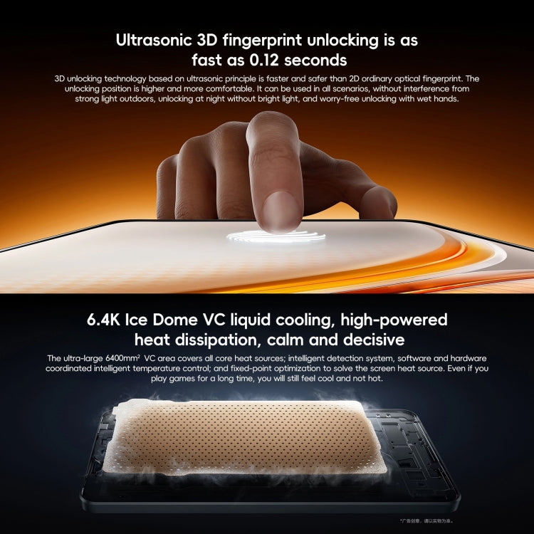 vivo iQOO Neo10, 16GB+512GB, Face ID / Screen Fingerprint Identification, 6.78 inch Android 15 OriginOS 5 Snapdragon 8 Gen 3 Octa Core, OTG, NFC, Network: 5G, Support Google Play