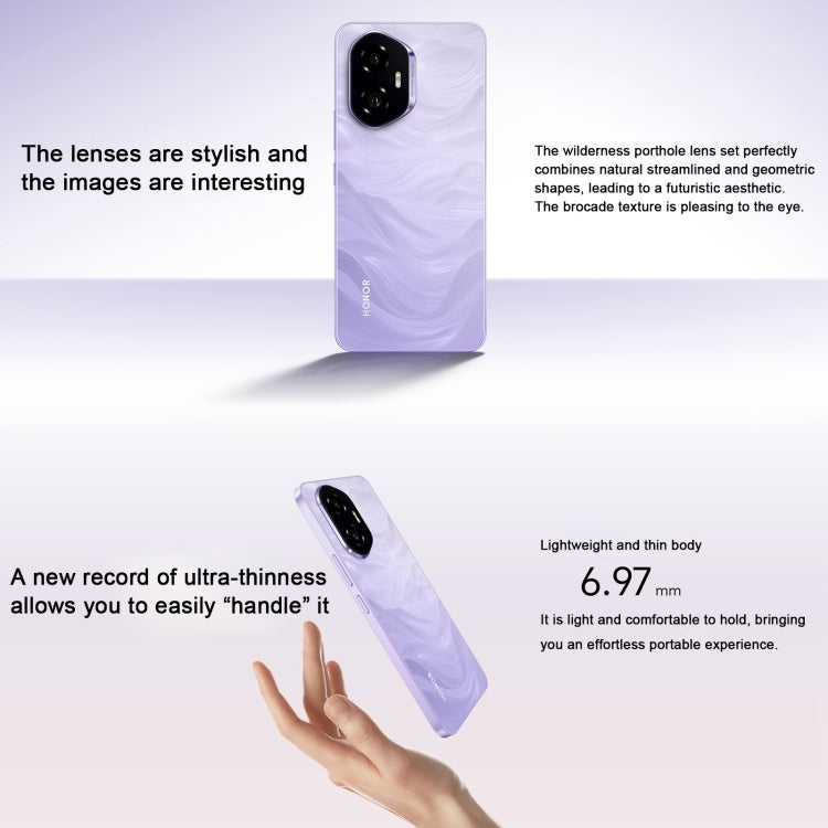 Honor 300, 12GB+512GB, Screen Fingerprint, 6.7 inch MagicOS 9.0 / Android 15 Snapdragon 7 Gen 3 Octa Core, Network: 5G, NFC, OTG, Not Support Google Play