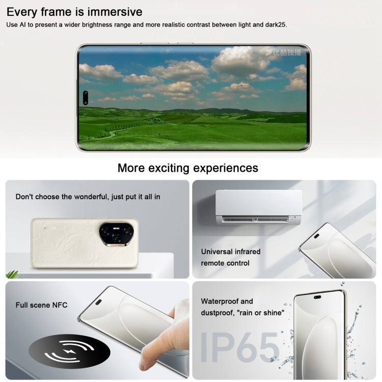 Honor 300 Ultra, 12GB+512GB, Screen Fingerprint, 6.78 inch MagicOS 9.0 / Android 15 Snapdragon 8 Gen 3 Octa Core, Network: 5G, NFC, OTG, Not Support Google Play