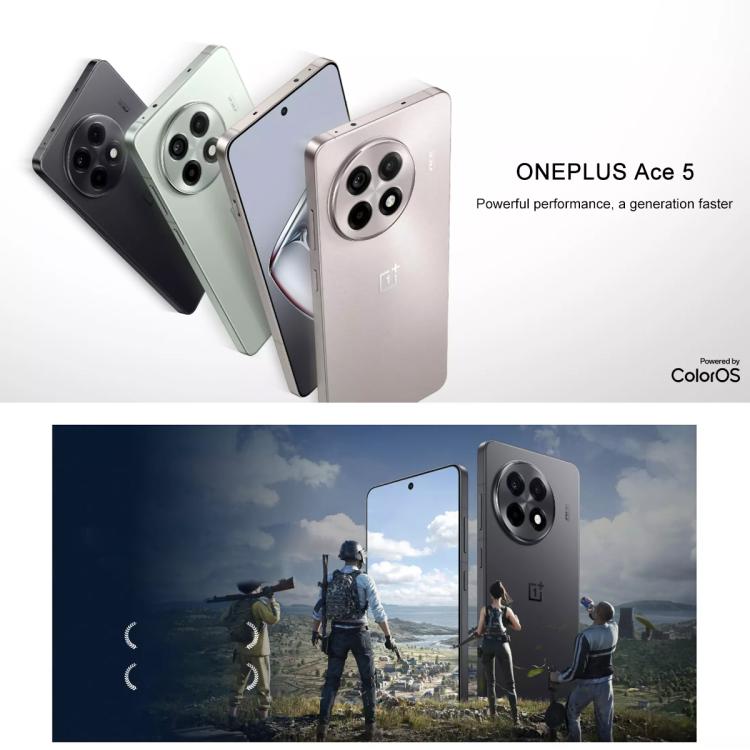 OnePlus Ace 5, 16GB+1TB, 6.78 inch ColorOS 15.0 Snapdragon 8 Gen 3 Octa Core, NFC, Network: 5G