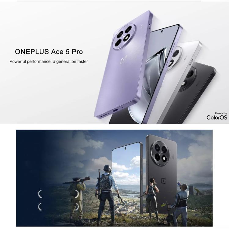 OnePlus Ace 5 Pro, 12GB+256GB, 6.78 inch ColorOS 15.0 Snapdragon 8 Elite Octa Core, NFC, Network: 5G