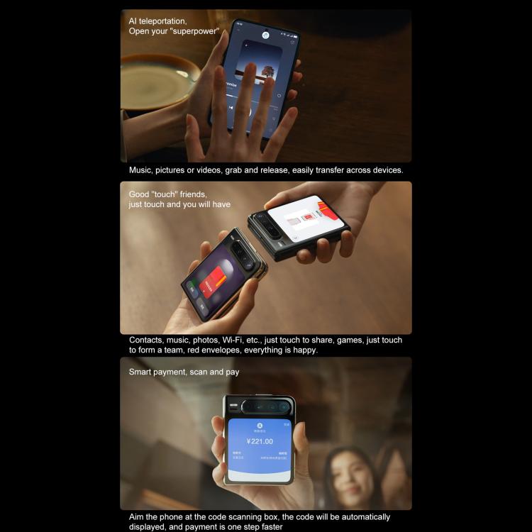 HUAWEI Pura X, 12GB+256GB, Side Fingerprint Identification, 6.3 inch + 3.5 inch HarmonyOS 5.0.1 Octa Core, NFC, OTG, Not Support Google Play