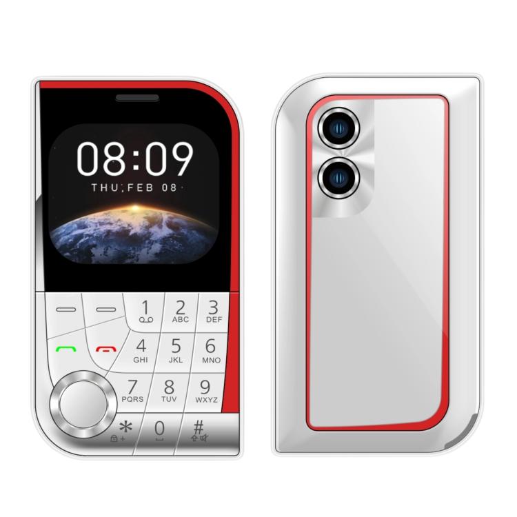 V10 Card Mobile Phone, 2.01 inch, MTK6261D, Support Bluetooth, FM, Torch, GSM, Dual SIM