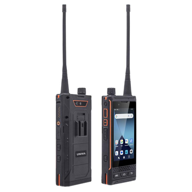 UNIWA P4 Plus UHF Walkie Talkie Rugged Phone, 4GB+64GB, 4.0 inch Android 14 MediaTek MT6765 Helio P35 Octa Core, Network: 4G