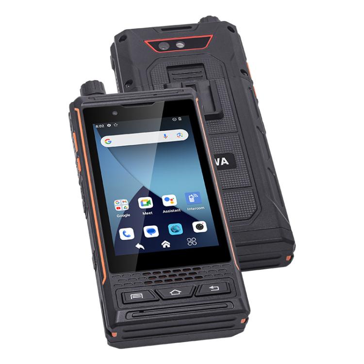 UNIWA P4 Plus VHF Walkie Talkie Rugged Phone, 4GB+64GB, 4.0 inch Android 14 MediaTek MT6765 Helio P35 Octa Core, Network: 4G