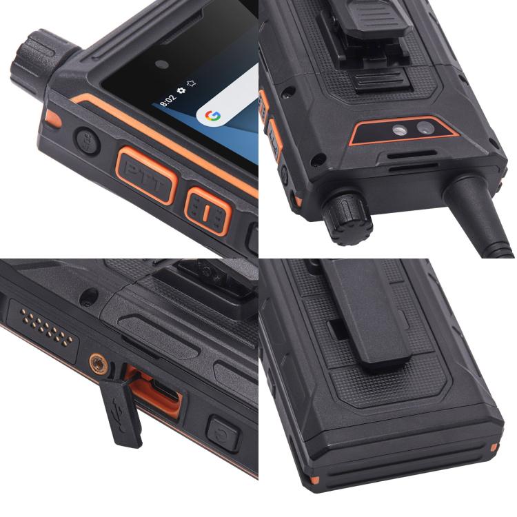 UNIWA P4 Plus VHF Walkie Talkie Rugged Phone, 4GB+64GB, 4.0 inch Android 14 MediaTek MT6765 Helio P35 Octa Core, Network: 4G