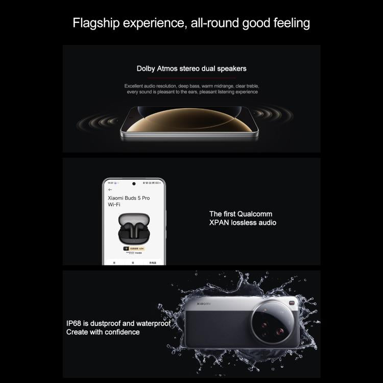 Xiaomi 15 Ultra, 12GB+256GB, 3D Ultrasonic Fingerprint, 200MP Camera, 6.73 inch Xiaomi HyperOS 2 Snapdragon 8 Elite Octa Core 3nm, NFC, Network: 5G