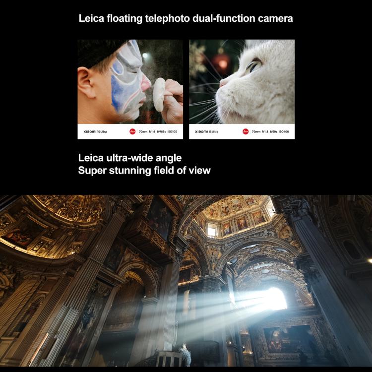 Xiaomi 15 Ultra,16GB+512GB, 3D Ultrasonic Fingerprint, 200MP Camera, 6.73 inch Xiaomi HyperOS 2 Snapdragon 8 Elite Octa Core 3nm, NFC, Network: 5G