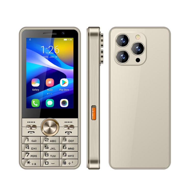 UNIWA A3501 Feature Phone, 2GB+16GB, 3.5 inch Android 8.1 MT6737M Quad Core, Network: 4G, Dual SIM Card