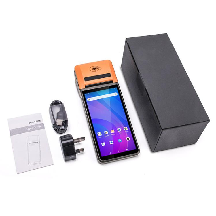 UNIWA V4P Standard Edition, 6 inch NFC Android 13 Smart Handheld POS Phone with Thermal Printer, 3GB+16GB, Unisoc SC9863a Octa Core, Network: 4G