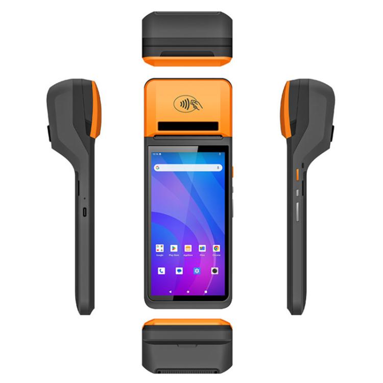 UNIWA V4P 2D QR Code Scanning Edition, 6 inch NFC Android 13 Smart Handheld POS Phone with Thermal Printer, 3GB+16GB, Unisoc SC9863a Octa Core, Network: 4G