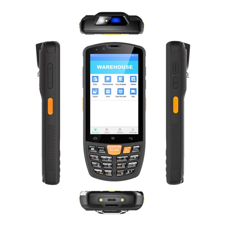 UNIWA HS006 Industrial PDA QR Code Scanner, 3GB+32GB, 4.0 inch Android 11 MediaTek MT6762 Octa Core, NFC, Network: 4G