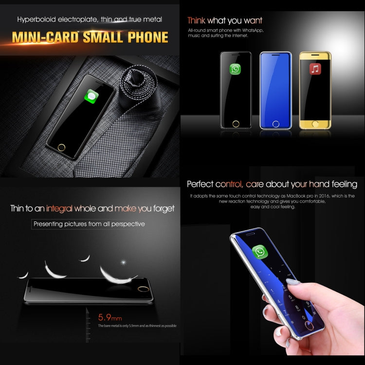 Ulcool V66+, 1.54 inch, MTK6261D, Support Bluetooth Sync, Bluetooth Dial, FM, Anti-lost, GSM, Dual SIM