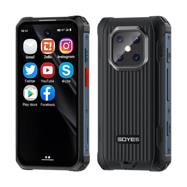 SOYES Maxo Rugged Phone, 6GB+128GB, 3.88 inch Android 12.0 MTK6762 Octa Core, Network: 4G, Dual SIM, OTG, Support Google Play Store