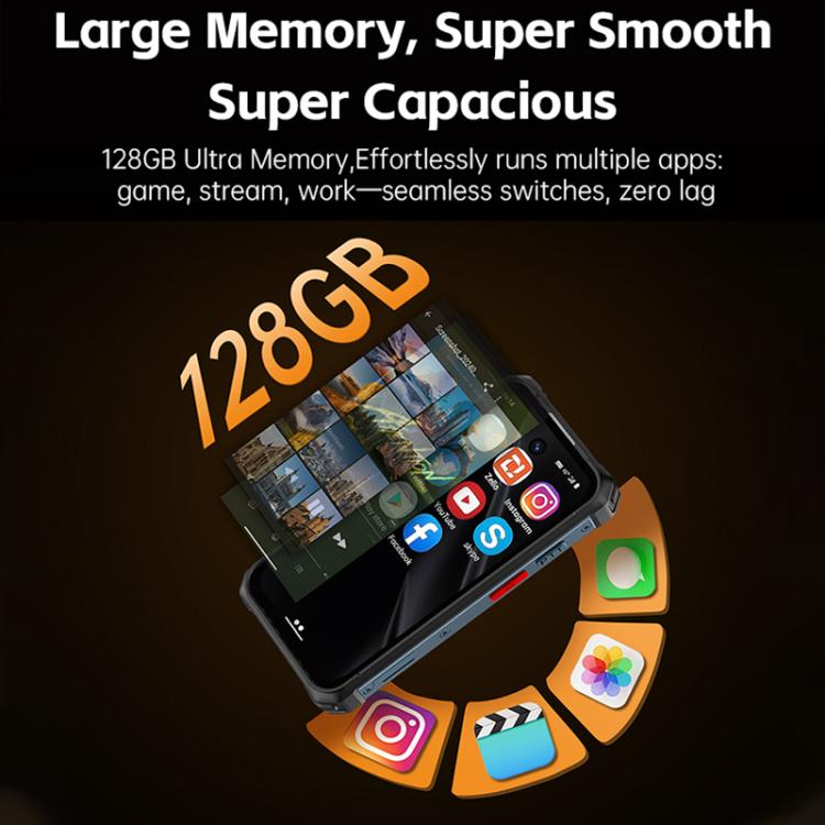 SOYES Maxo Rugged Phone, 6GB+128GB, 3.88 inch Android 12.0 MTK6762 Octa Core, Network: 4G, Dual SIM, OTG, Support Google Play Store