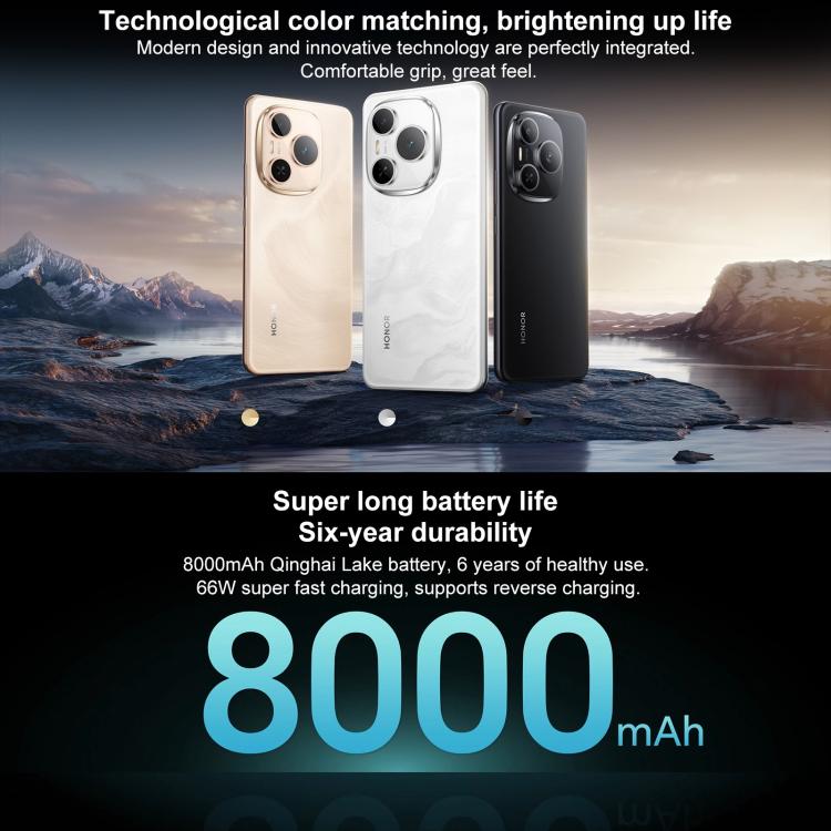 Honor Power, 8GB+256GB, Screen Fingerprint, 6.78 inch MagicOS 9.0 Snapdragon 7 Gen 3 Octa Core, Network: 5G, NFC, OTG