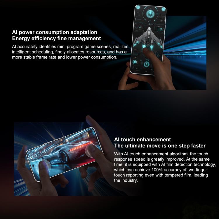 Honor X60 GT, 16GB+512GB, In-screen Fingerprint, 6.7 inch MagicOS 9.0 Android 15.0 Snapdragon 8+ Gen 1 Octa Core, Network: 5G, OTG, NFC