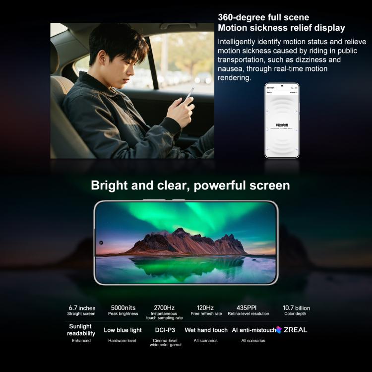 Honor X60 GT, 16GB+512GB, In-screen Fingerprint, 6.7 inch MagicOS 9.0 Android 15.0 Snapdragon 8+ Gen 1 Octa Core, Network: 5G, OTG, NFC